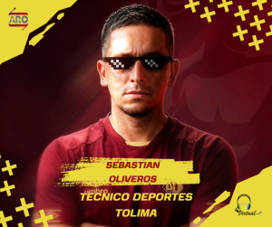 Sebastián Oliveros, el técnico de la nueva era, asume el reto más exigente de su carrera en el Deportes Tolima
